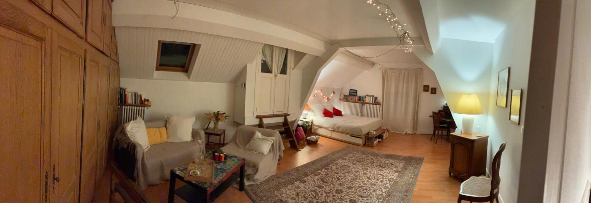 Ferienwohnung Atelier Chez Marie Carnetin Exterior foto