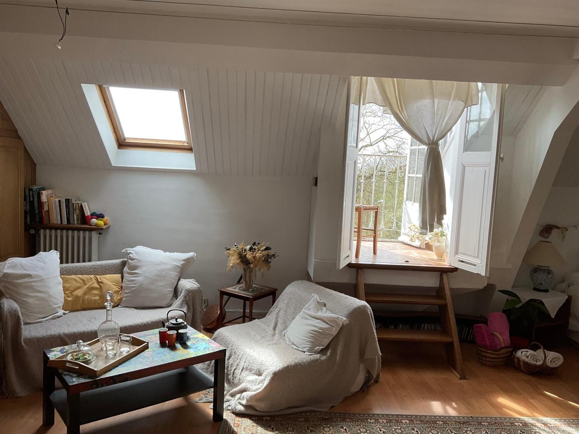 Ferienwohnung Atelier Chez Marie Carnetin Exterior foto